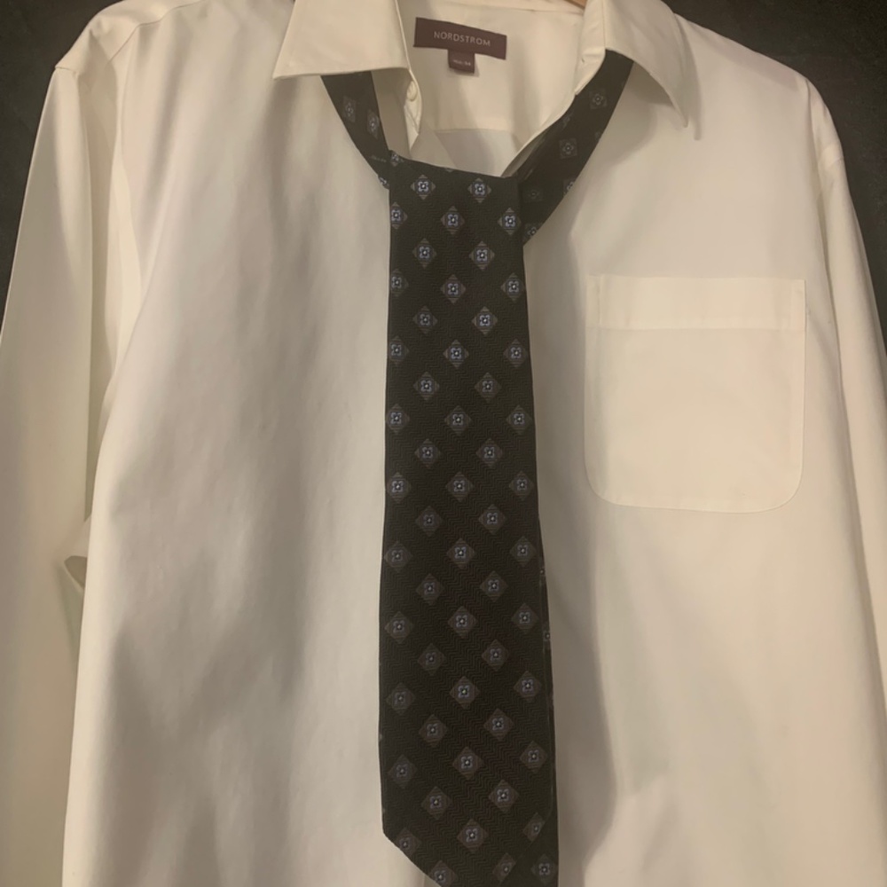 Handmade Elegant Silk Neck Tie Imported from Italy (handmade in USA)